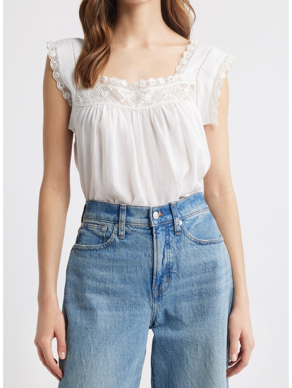 Doen Aphra Top in Salt, NWT, Size M